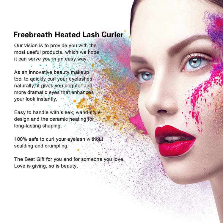 Heated Eyelash Curler White